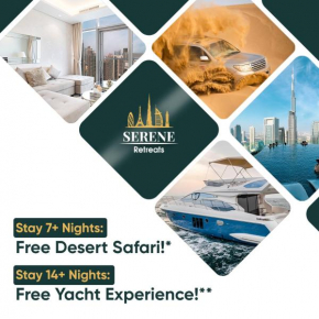 Serene Retreats Paramount Two Bedroom Suite 3 with Burj View